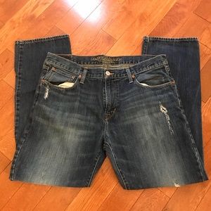 Used 36/32 American Eagle Original Straight Jeans